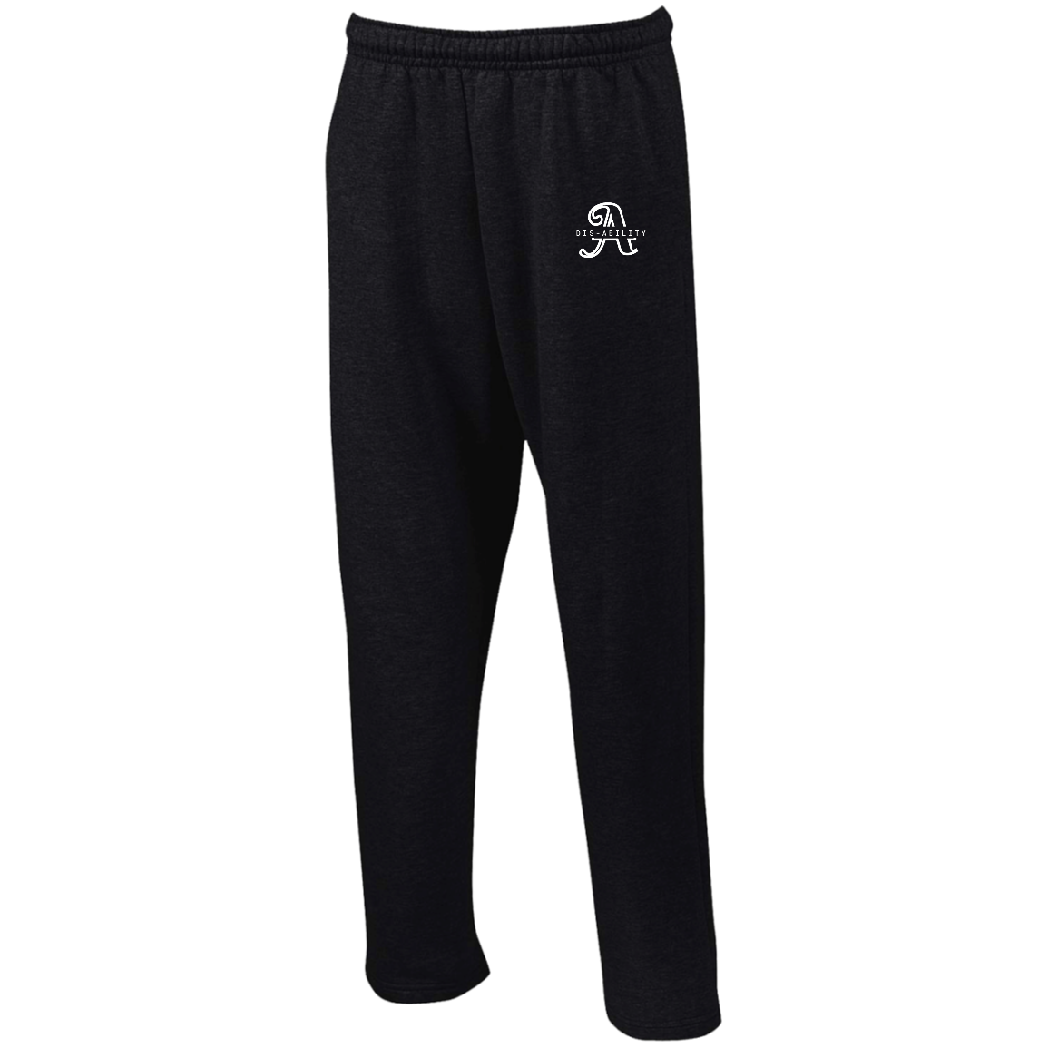 dis-ABILITY! Open Bottom Sweatpants with Pockets