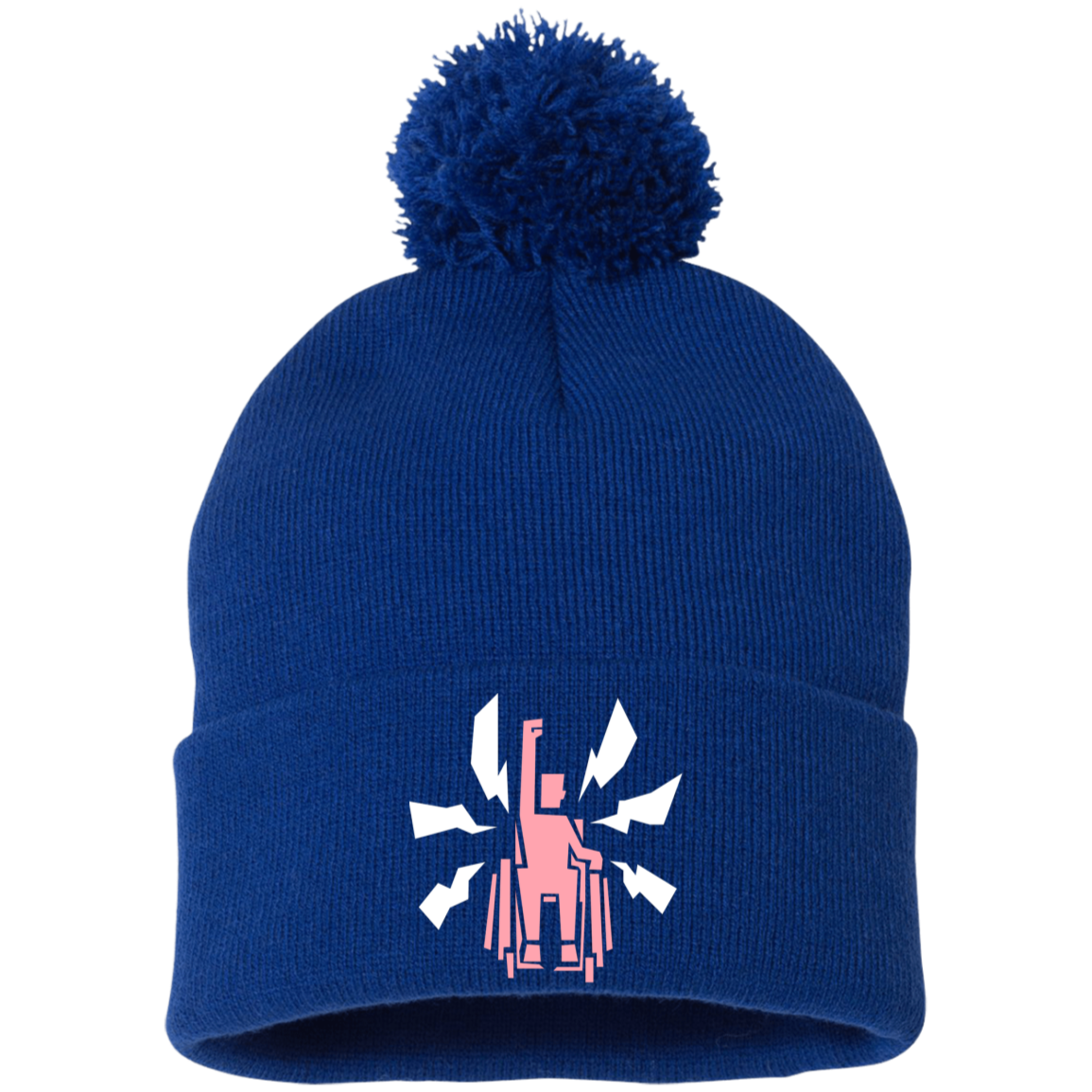 CAN'T STOP WON'T STOP Pom Pom Knit Cap