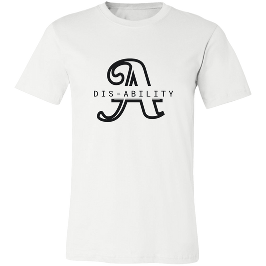 dis-ABILITY! 3001C Unisex Jersey Short-Sleeve T-Shirt