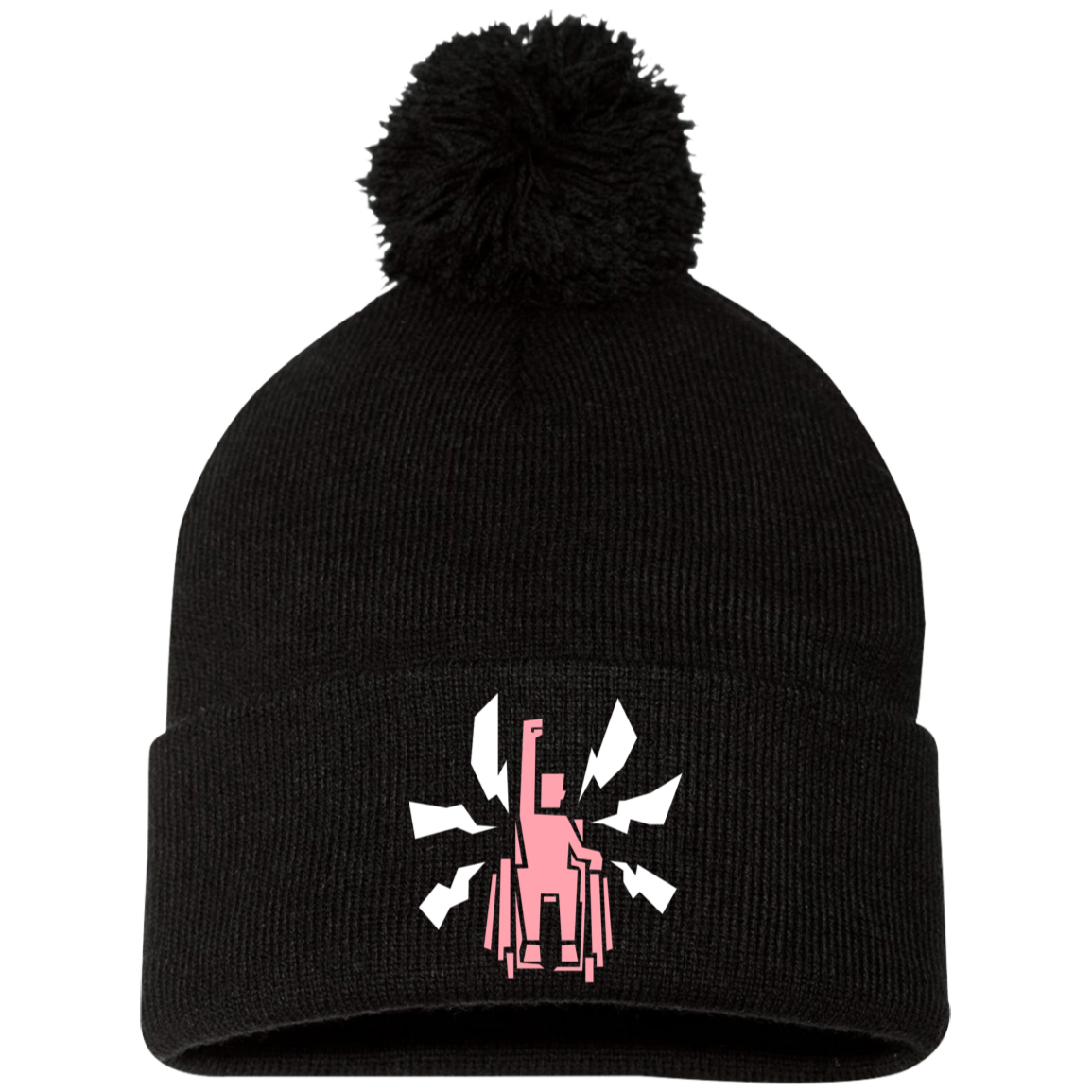 CAN'T STOP WON'T STOP Pom Pom Knit Cap